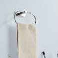 thumbnail image 2 of Everso Stainless Steel Towel Ring Wall Mount Towel Holder Self Adhesive Towel Ring Matte No Driling Bathroom Kitchen Acce, 2 of 8