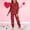 Red, variant on ATOGUTA Set Clothing Big Girls Valentine's Day Outfit Long Sleeve Tops and Jogger Pants Kids Tracksuit Sweatsuits Set Size 5T-14, Red
