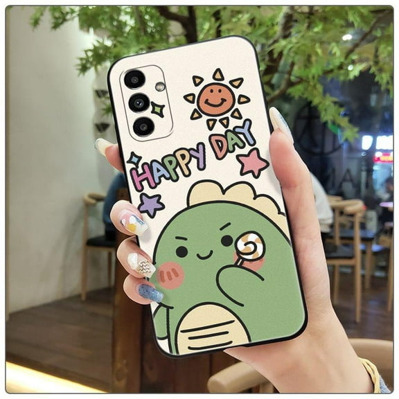 LYM-Phone Case For Samsung Galaxy A14 5G/4G/SM-A146P, Fashion Design Back Cover Waterproof Anti-dust TPU Cartoon Soft case Silicone protective Anti-knock Dirt-resistant Durable Cover