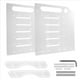 thumbnail image 2 of Rack de Disco Duro de Escritorio de 3,5 Pulgadas, Caja de Almacenamiento Externa de 6 , de Acrílico Transparente, para Discos Duros Mecánicos., 2 of 5