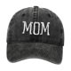 thumbnail image 2 of Gorra de béisbol bordada para mamá: el mejor regalo para mamá en viajes de campamento a la piscina Negro, 2 of 9