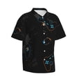thumbnail image 2 of Balery Men'S Summer Hawaiian Shirts Short-Sleeve Design Name Printed Casual Shirts - Size Name, 2 of 9