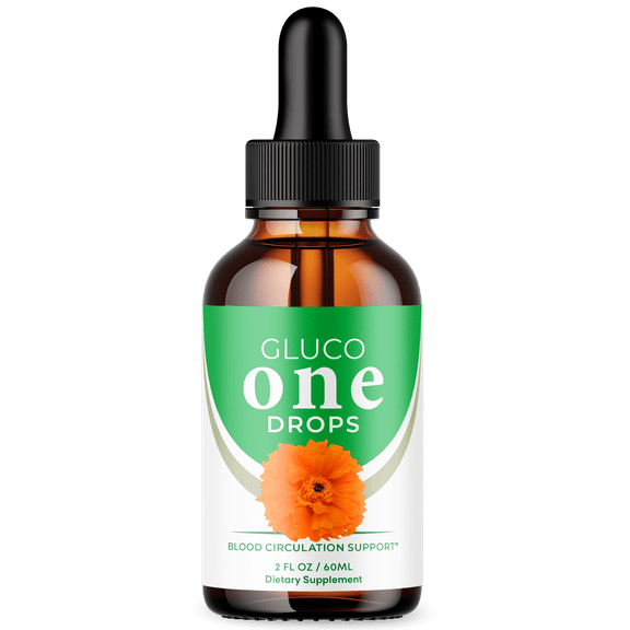 Gluco One Advanced Formula Drops Natural Support Supplement GlucoOne 30 Servings