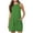 Green #2, variant on XWSHYW Holiday Party Dresses for Women Plus Size Striped Pattern Crew Neck Holiday Party Dresses Sexy Sleeveless Loose Fit Beach Mid-Length Dress