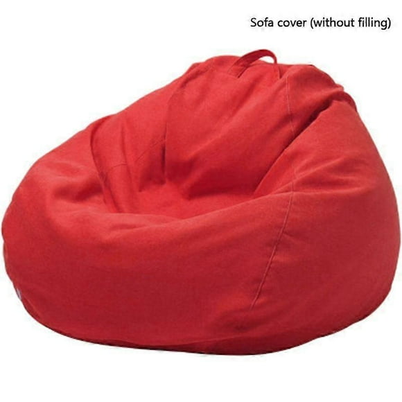 Pouf Grand Siège Pouf la Couleur Est comme Montrée sur l'Image Principale 100*120cm Housse de Canapé de Repos Sans Remplissage Housse de Canapé Chaises pour Adultes Enfants (Sans Remplissage)