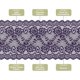thumbnail image 4 of 6 Pulgadas Ancho 5 Yarda Encaje Cinta Floral Patrón Púrpura Encaje Recorte Cinta para Coser Hacer, y DIY Artesanías, Regalos Envolver, Ramos, Boda Decoración, 4 of 5