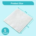 Conkote Silver Alginate Wound Dressing Pads 4â€ x 4â€, 5 Pack, Non