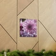 thumbnail image 1 of Pink Dahlia Floral Wall Art Canvas Gift Floral Room Decor Hanging Clearance, 1 of 7