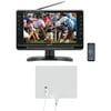 Supersonic 9" Class - LCD TV - 60Hz (SC-499) and Mohu Leaf 50 HDTV Antenna