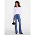 thumbnail image 3 of Scenario Women's Mid Rise Bootcut Jeans, Sizes 0-20, 0S-20S, 4L-14L, 3 of 7