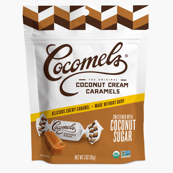 Pack of 6, Cocomels The Original Coconut Cream Caramels, 3 oz