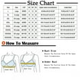 thumbnail image 3 of YUTK Bras for Women - Women's Plus Size Front Buckle without Steel Ring Gathering Sexy Bra with Seamless Back and Thin Sports Bra for Women Beige 42, 3 of 5
