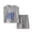 Grey, variant on Akiihool Boys Short Sets Toddler Kids Boy Summer Clothes 6 12 18 24 Months 2T 3T 4T Short Sleeves Shirt Tops & Casual Shorts Outfit Set(Green,12-18 Months)