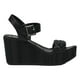 thumbnail image 1 of Sandalias Casuales UH LULU by EH! Tacones Ligeros Negro 25, 1 of 6