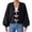 C21-NSLGXD Black Sweaters for Women, variant on Womens Toggle Button Knit Cardigan V Neck Cropped Long Sleeve Sweater Outwear Fall Fashion Top