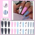 thumbnail image 1 of Long European And American Ballet Nail Detachable False Nail Patch Pointed Nail Nail Patch Press On Nails, 1 of 5