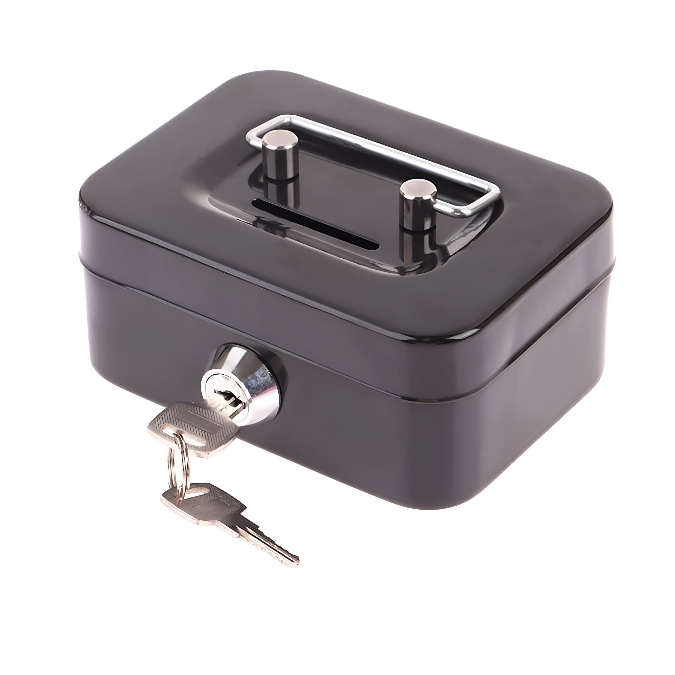 Ultra-Slim Cash Box With Security Lock, 2