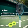 thumbnail image 3 of Prince 25” Youth Tennis Racket Starter Set – Junior Tennis Racquet with Carry Case & 2 Tennis Balls, Lightweight Green Kids Tennis Set, 3 of 11