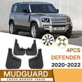 thumbnail image 4 of Car Mudflaps For Defender 2020-2022 Mudguards Fender Flap Splash Guards Cover Mud Car Accessories, 4 of 5