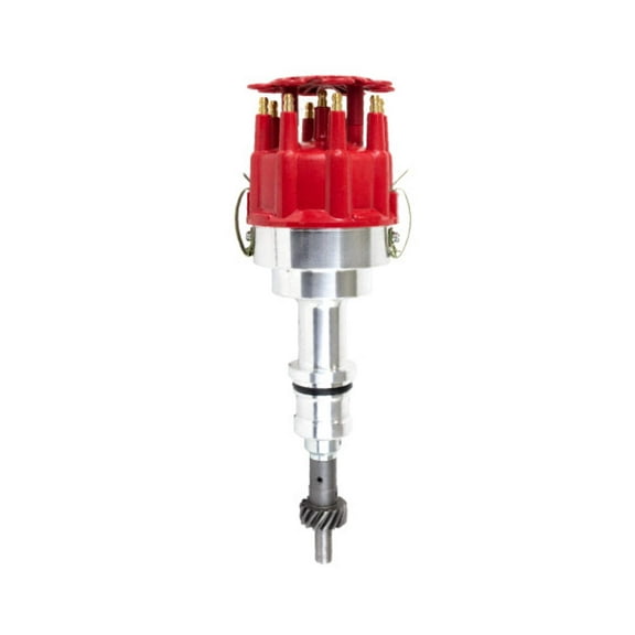 TSP Pro Billet Distributor for Ford Small Block Windsor 289 302 V8 - Red