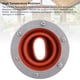 thumbnail image 4 of Kit De Flashing De La Tienda De Campana De Topincn Bell, Kit De Gato De Estufa De Carpa Con Tubería De Silicona De Alta Temperatura Bota De Techo Intermitente Para El Techo De La, 4 of 7