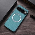thumbnail image 2 of Ancove for Google Pixel 9 / 9 Pro Case Compatible with Magsafe Soft Silicone Bumper Luxury Simple Pure Texture Protective Hybrid Cover,Green, 2 of 13