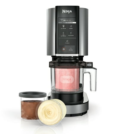 Ninja&trade; CREAMi&trade; Ice Cream Maker, 5 One-Touch Programs, with 2 Pints Included, Walmart Exclusive