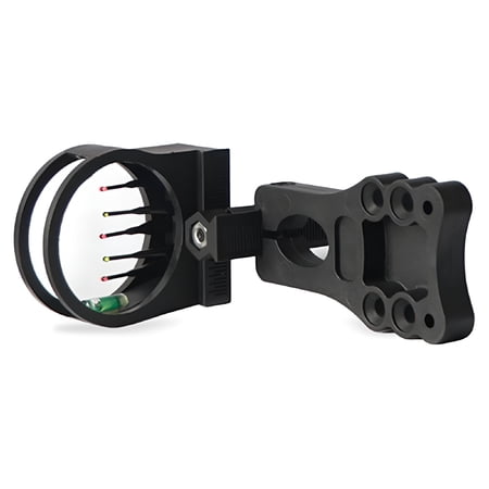 BESTSKY Bow and Arrow Five-Pin Aiming Recurve Bow Straight Draw Bow Composite Sight Bow Sights for Compound Bows