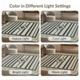 thumbnail image 7 of ODIKA Herringbone Geometric Featuring Interlocking Directional Bands for Small Living Room, Playroom, Bedroom, Easy Care Kids Safe, 7 of 7