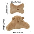 thumbnail image 3 of Universal Car Headrest Pillow Soft Bear Doll Neck Support Cushion for Comfortable Driving Experience, 3 of 5