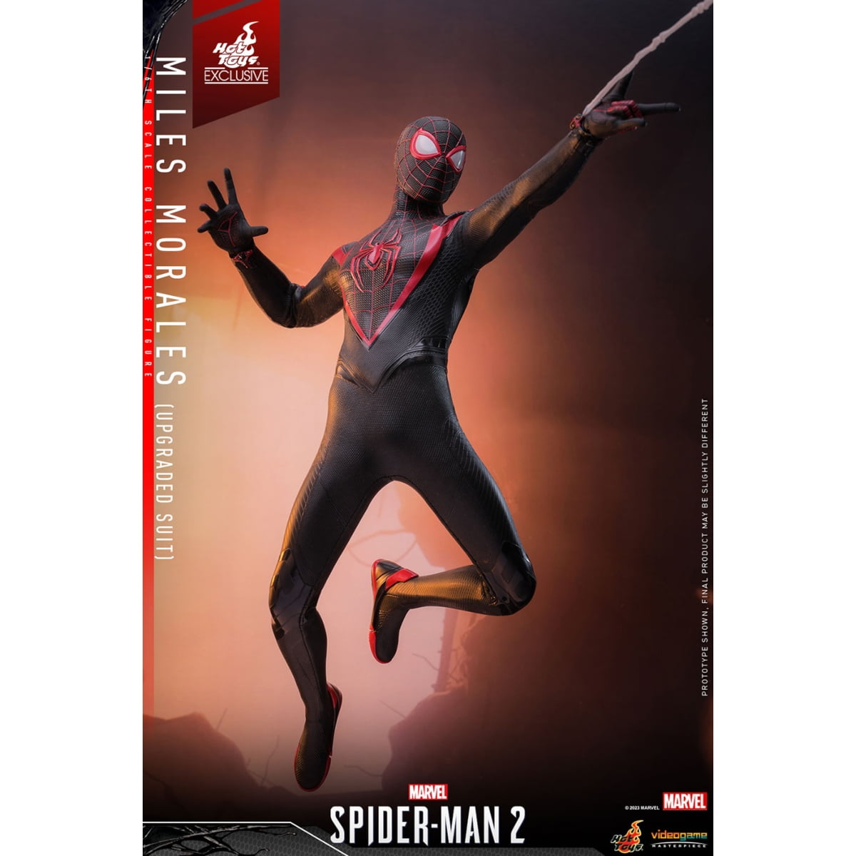 Hot Toys Stretchable Kids Action Figure Sets, Black, 30 cm