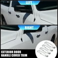 thumbnail image 2 of 4pcs Vehicle Exterior Outside Door Handle Cover Trims for Dodge for Ram 1500 2500 3500 2002-2008, 2 of 7