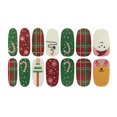 thumbnail image 4 of Sticker Wraps Manicure Design Christmas Polish Kits 14 Glitter For Nail Nail Full Sheets, 4 of 8