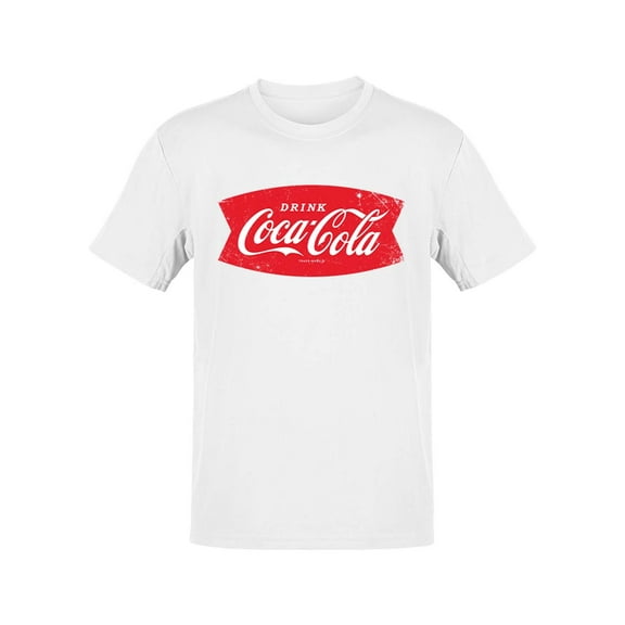 Coca-Cola Official Licensed Vintage Logo Banner Women's T-shirt