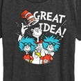 thumbnail image 3 of The Cat in the Hat - Great Idea - Women's Short Sleeve Graphic T-Shirt, 3 of 5