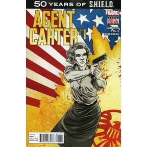 Agent Carter: S.H.I.E.L.D. 50th Anniversary #1 VF ; Marvel comic book