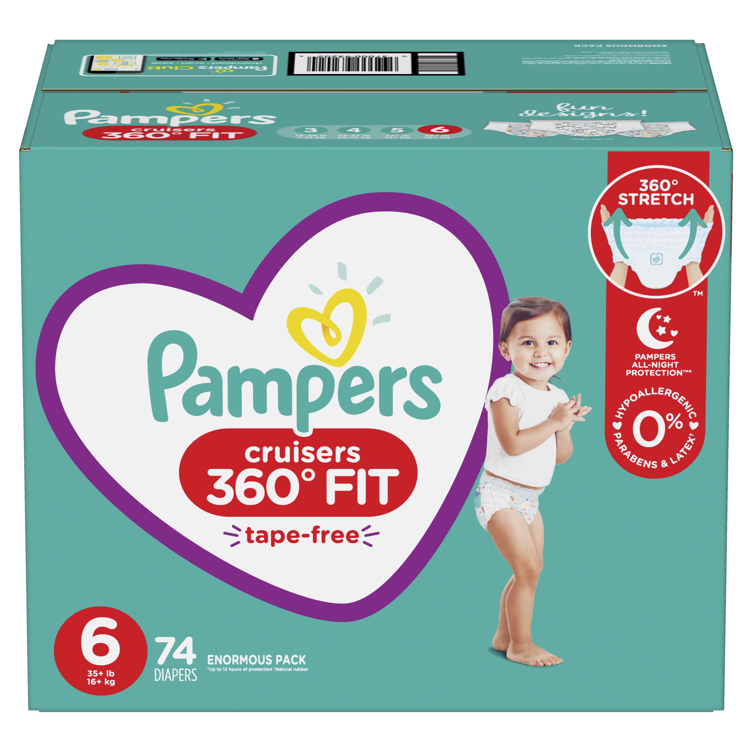walmart pampers cruisers 360