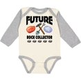 thumbnail image 3 of Inktastic Future Rock Collector Boys or Girls Long Sleeve Baby Bodysuit, 3 of 5