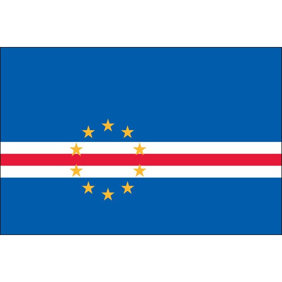 Cape Verde 3' x 5' Indoor Polyester Flag