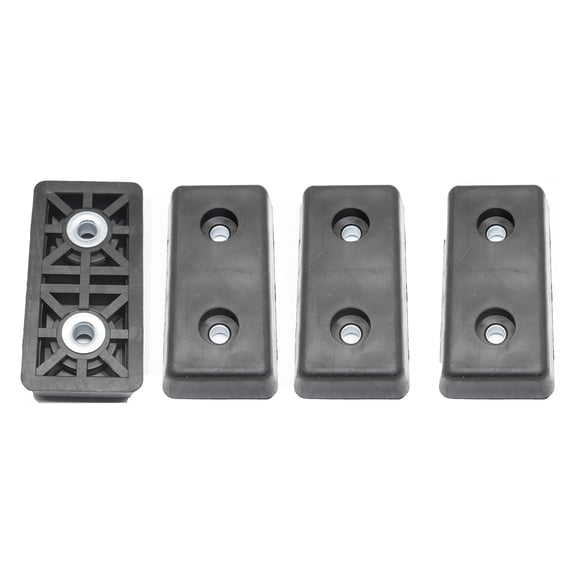 Patas de goma Linear Motion Labs 1,3 x 7,1 x 1,3 cm de alta resistencia