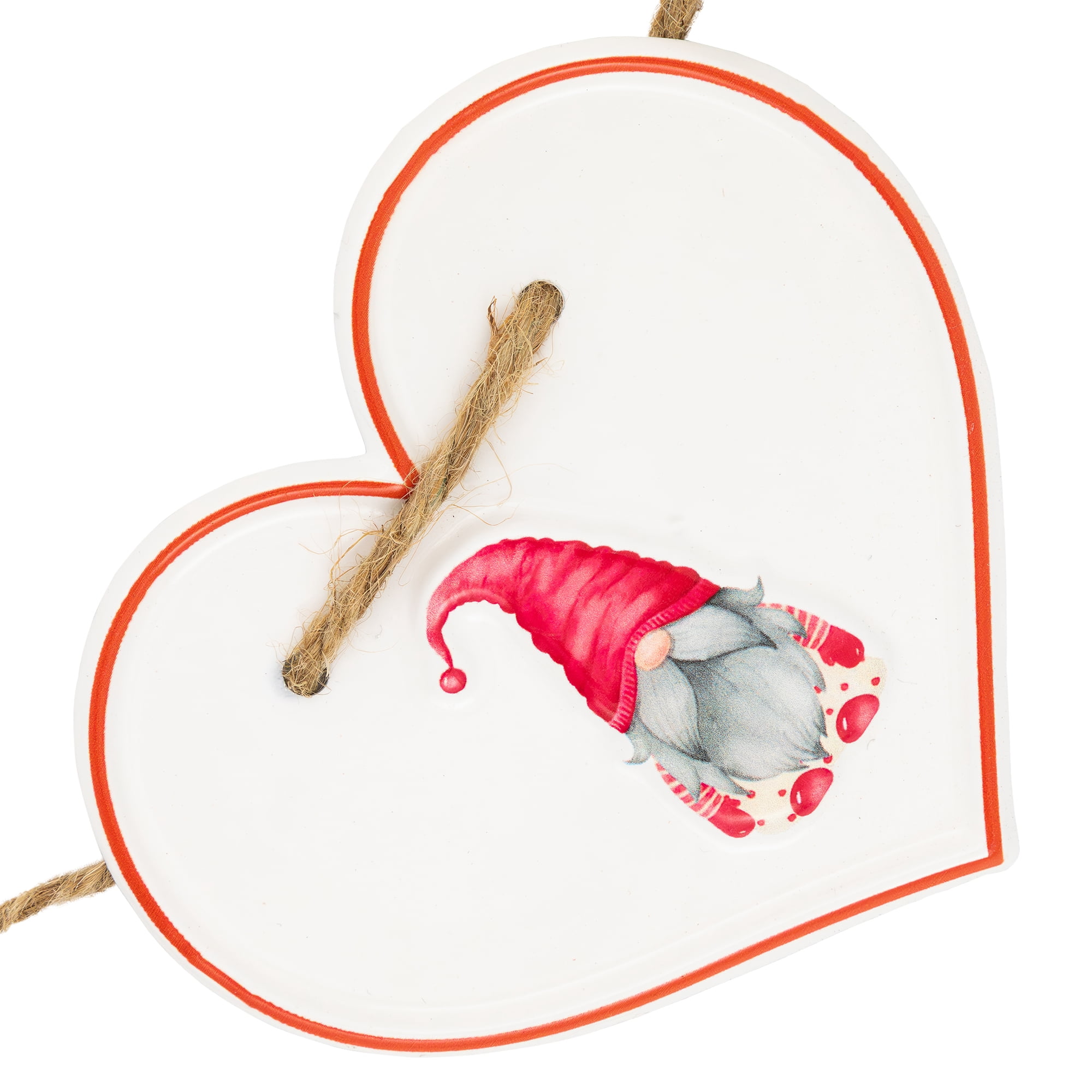 Northlight Hearts "XOXO" Valentine's Day Metal Banner - 32" - White and Red