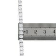 thumbnail image 6 of .925 Sterling Silver Solitaire Moissanite 4mm 1 Row 7" Tennis Bracelet 9.25 CT, 6 of 7