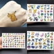thumbnail image 3 of Pegatina de Anime de 28 estilos, pegatinas de tatuaje de Pokémon, Pikachu, Jenny, Tortuga, figura de acción, juguete de dibujos animados, regalos para niños, 1 unidad, 3 of 4
