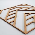thumbnail image 5 of Ekena Millwork 15 3/8"W x 15 3/8"H x 1/4"T Medium Gilcrest Decorative Fretwork Wood Wall Panels, Alder, 5 of 18
