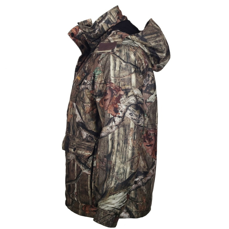 Gamehide Parka Flatlands Deer Hunting Mossy Oak Insulated Waterproof 4X Walmart
