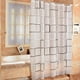 thumbnail image 2 of 180x220CM Shower Curtain Printing Curtain Home Decor Waterproof Bathroom Decor Shower Curtains (Grids), 2 of 3