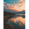 thumbnail image 1 of Qisvanset Sunset Mountain Lake Reflection Canvas Wall Art 15.75x11.81 Inches, 1 of 8