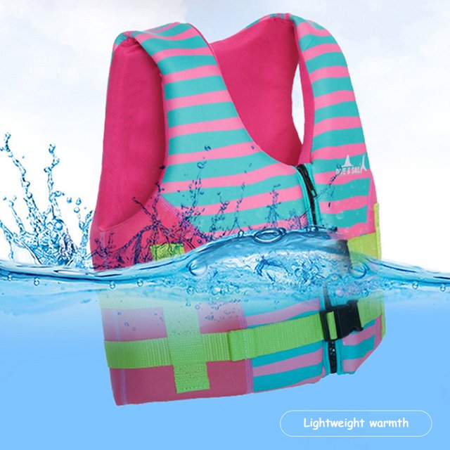 Chaleco salvavidas de neopreno para niños, seguro, suave, multiusos, para nadar, pescar en el mar DQrwqpou Para Estrenar