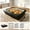 Black, variant on EASHZMFYTBF Black Aluminum Foil Pan Carrier with Lid, Portable Food Storage Container with Handles, Reusable Serving Tray for BBQ, Camping & Picnic, Kitchen Essentials,White