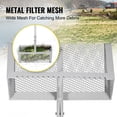 thumbnail image 4 of VEVOR Sand Rake, Iron Lake Weed Rakes, 52 inches Pole Beach Rake, 16" Aquatic Weeds Muck Sand Flea Rakes, Weed Cleaning Tool for Beach Lake Pond River Landscaping with Detachable Pole and Net, 4 of 9